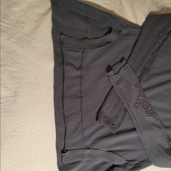 Free people blue shirt - Picture 6 of 8